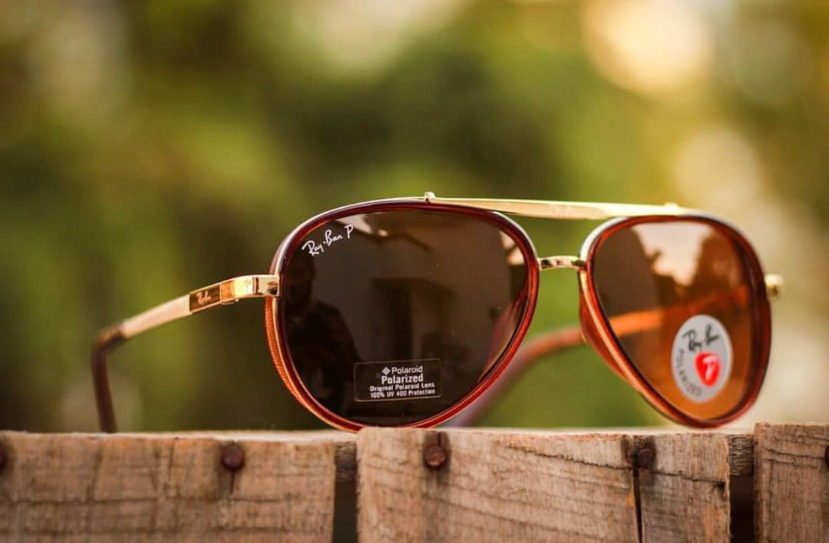 New Fancy Design Brown 4414 Style Master Pcs Sunglasses For Men.