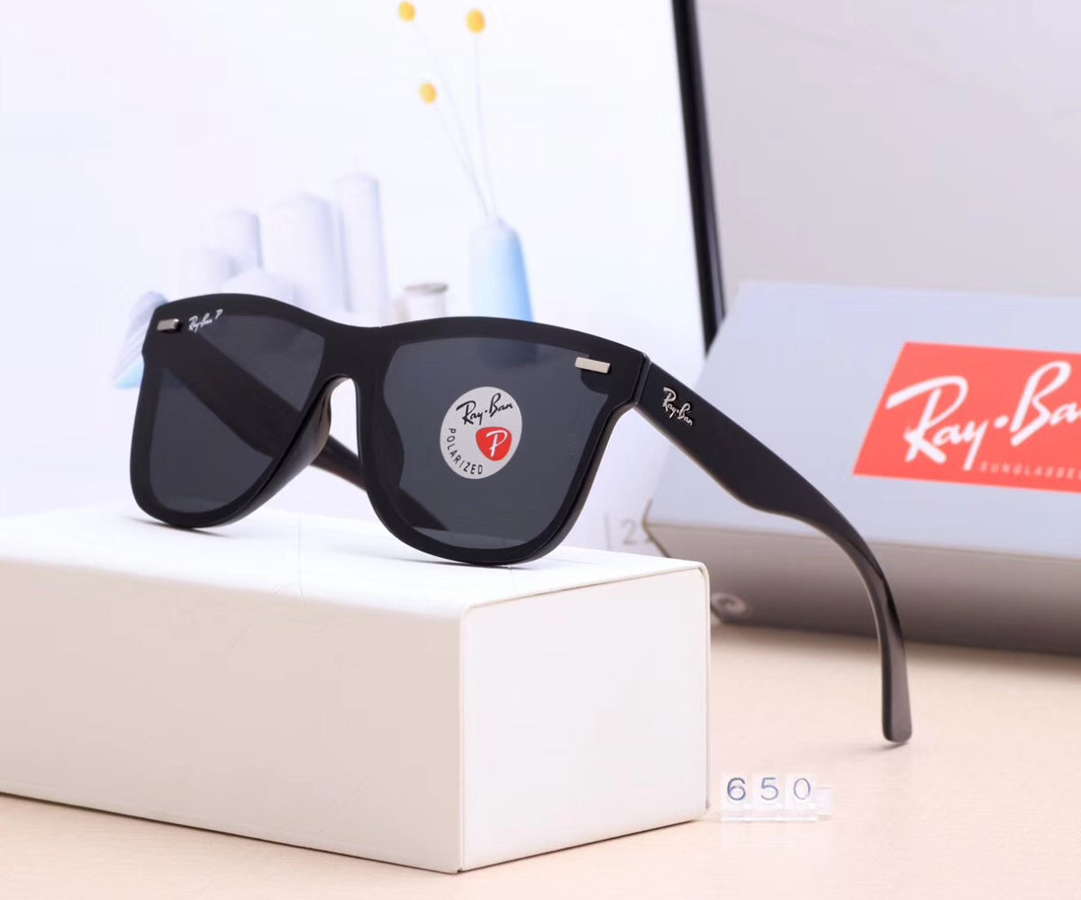 New Design Square Porpoised Black & Black 650 Wayfarer Master Pcs Sunglasses For Men