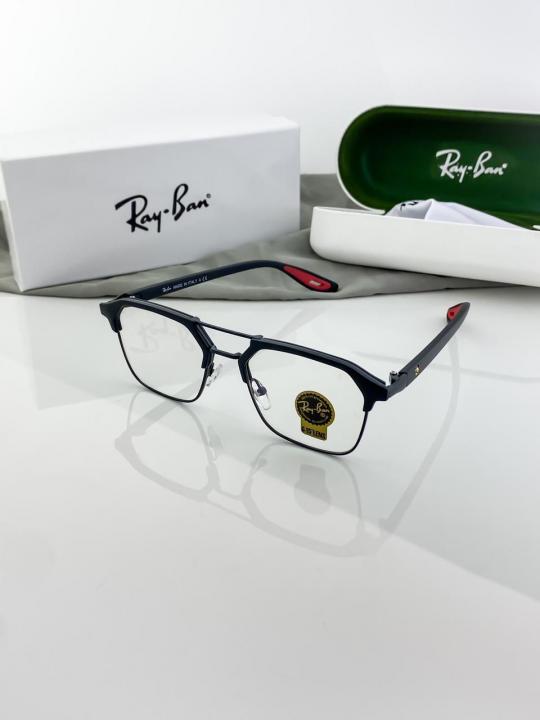 Ray Ban Premium Black Clear Sunglass For Daily Causal Evergreen UV Protected For Unisex