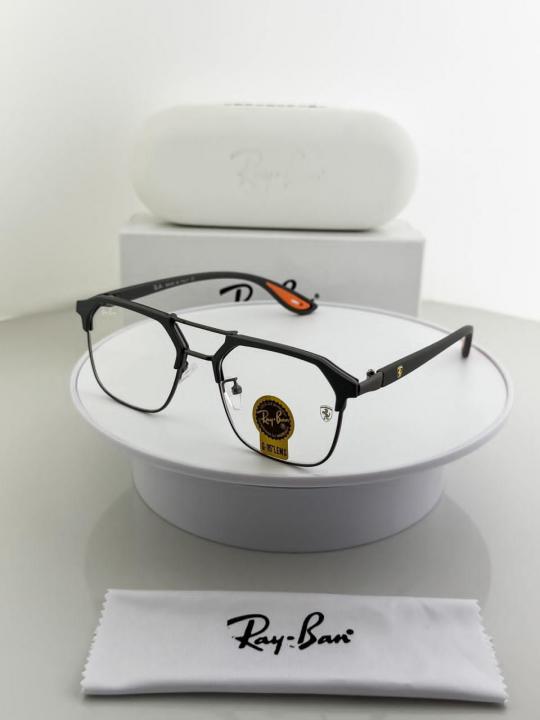 Ray Ban Premium Black Clear Sunglass For Daily Causal Evergreen UV Protected For Unisex