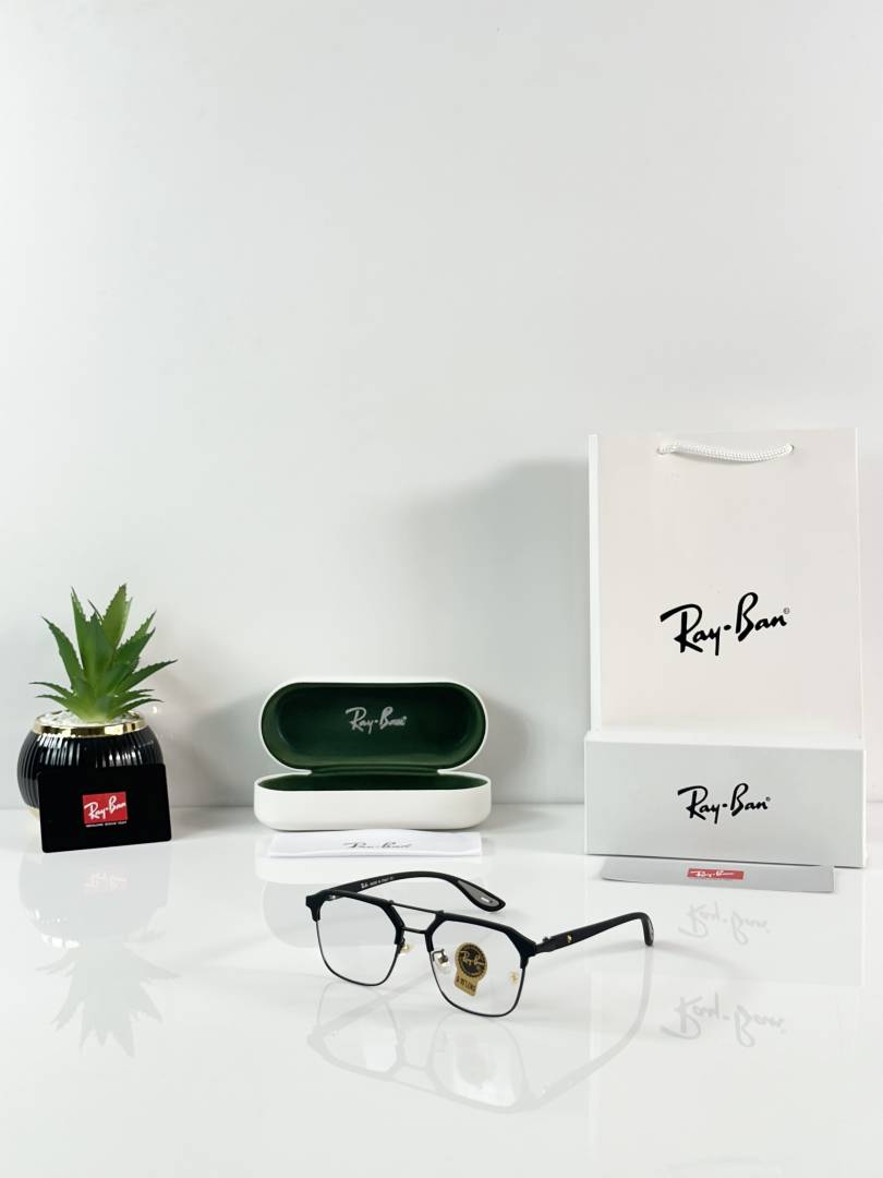 Ray Ban Premium Black Clear Sunglass For Daily Causal Evergreen UV Protected For Unisex