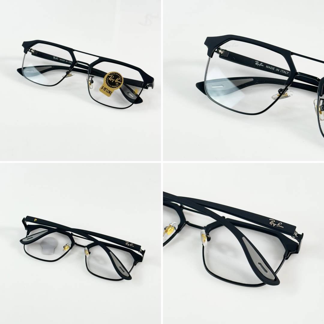 Ray Ban Premium Black Clear Sunglass For Daily Causal Evergreen UV Protected For Unisex