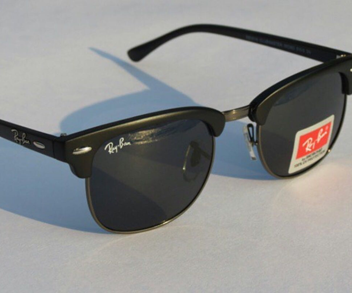 New Unique Design Club-Master Black & Gold 3016 Master Pcs Sunglasses For Men and Women