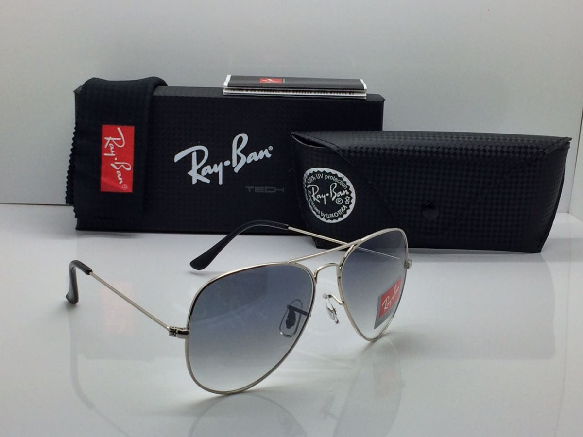 New Stylish Blue Shade & Silver 3026 Wayfarer Master Pcs Sunglass For Unisex