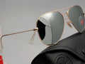 New Stylish Silver & Silver 3026 Wayfarer Master Pcs Sunglass For Unisex