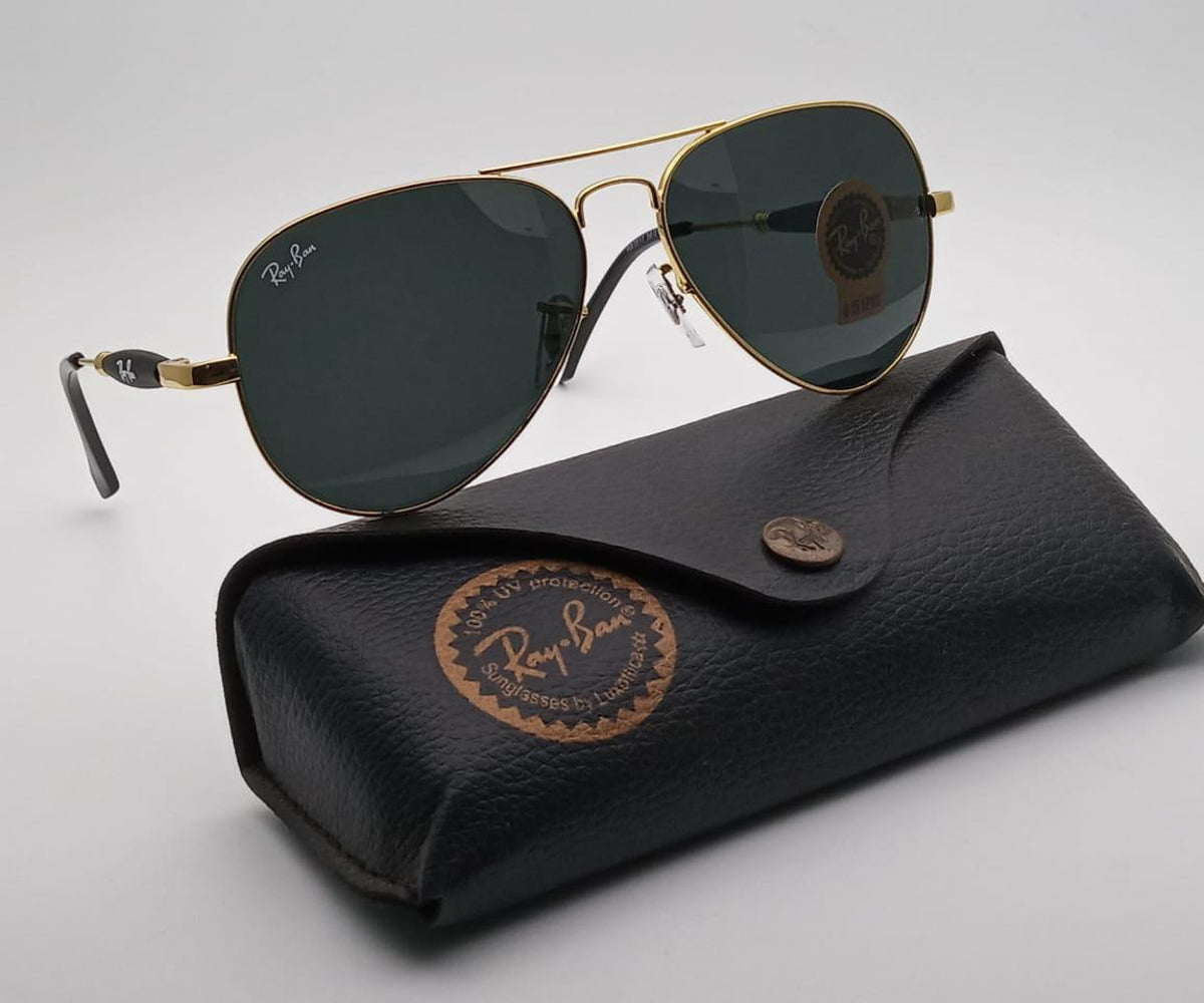 New Stylish Design Black & Gold 3517 Unique Model Master Pcs Sunglasses For Men and Women.