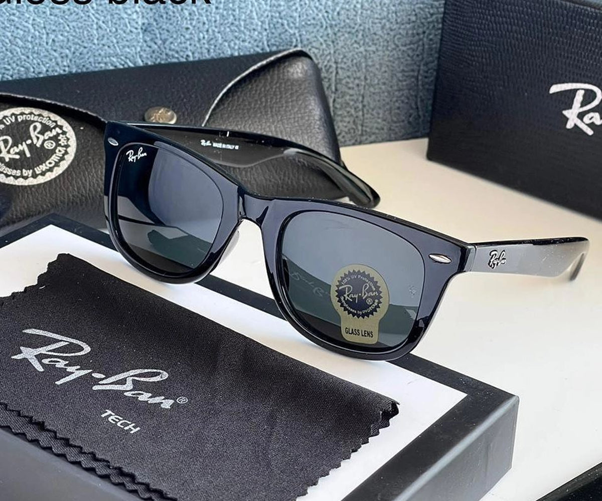 New Stylish Black 2140 Wayfarer Style Master Pcs Sunglass For Unisex
