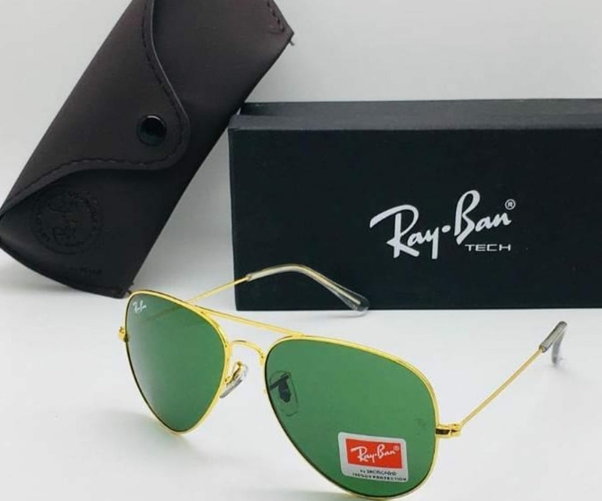 New Design Green & Gold 3026 Master Pcs Sunglasses For Unisex.