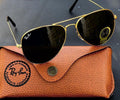 New Design Oval  Black & Gold 3026 Master Pcs Sunglasses For Men.