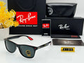 New Stylish Square Black & Black 4195 Sunglasses.